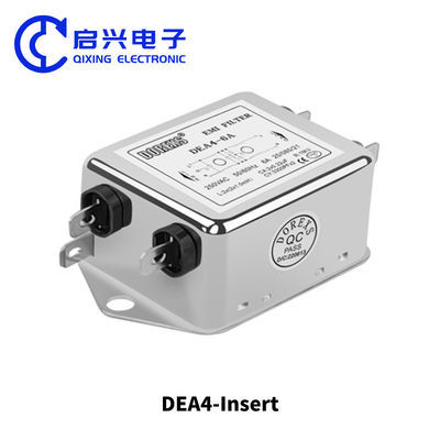 DEA4 Εισαγωγή μονοφασικού φίλτρου EMI 1500VDC γραμμή/γραμμή