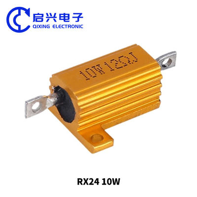 RXG24 Wirewound Αντίσταση 10W 12ohm Χρυσός Αντίσταση Αλουμινίου Shell