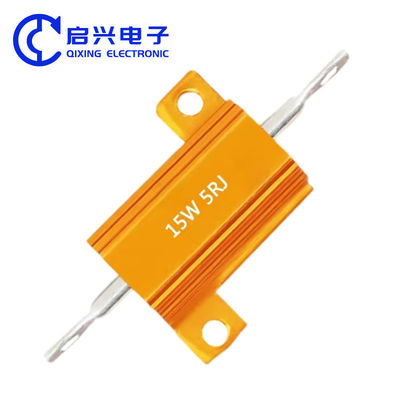 RX24 15W 5rj Wirewound αντίσταση ισχύος φρένα φορτίο αλουμινίου Shell αντίσταση