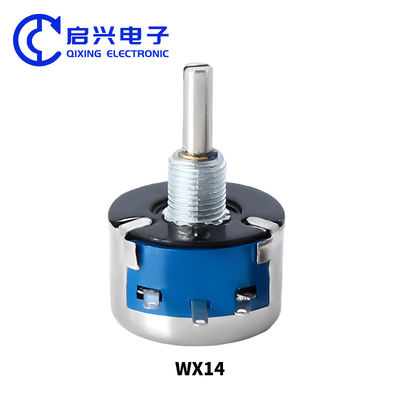 Ενιαίο κύκλο WX14-12 3W Wirewound Potentiometer 1K 2K2 3K3 4K7 20K 10K 22K 100R 470R