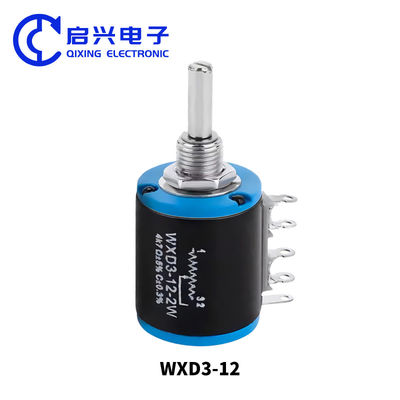 WXD3-12 Precision Multi Turn Wirewound Potentiometer Sliding Rheostat 5 Turn Ρυθμίσιμος αντίσταση