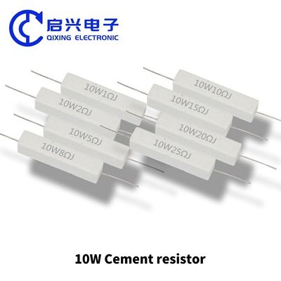 Αντίσταση υψηλής ισχύος 5W 10W 20W 100W 47 50 100 ohm Κεραμική αντίσταση τσιμέντου