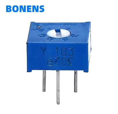 3386y τετραγωνικό μονό στροφή Cermet Potentiometer 3386 0,5w