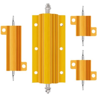 25W 50W 75W 100W 150W 200W 300W 500W 1000W Αντίσταση υψηλής ισχύος Χρυσή αντίσταση αλουμινίου