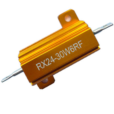 RX24 30W Χρυσό Αλουμίνιο Κουτί Wirewound Δύναμη Αντίσταση Αντίσταση ισχύος δυναμική αντίσταση πέδησης