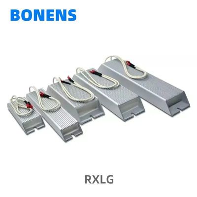 1500W Αντίσταση διακοπής αλουμινίου 0.1 ~ 10Kohm rxlg Αντίσταση κελύφους αλουμινίου Αντίσταση τραπεζοειδούς