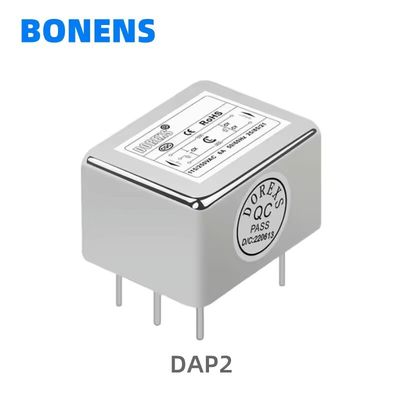 DAP2 1A 3A 6A 10A PCB τοποθέτηση μονοφάσης EMI EMC φίλτρο ισχύος emi φίλτρα PCB τοποθέτηση φίλτρο θορύβου για ενισχυτή