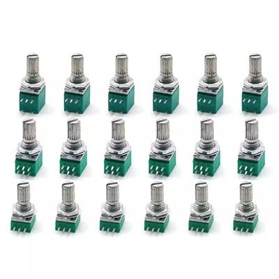 RK097N 15mm χειριστή 3 5 6 Pin Audio Shaft σφραγισμένο δυνατομέτρο για ρύθμιση ενισχυτή ήχου