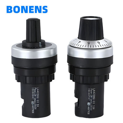 LA42DWQ-22 BONENS 5K Ohm Knob Rotary Switch Potentiometer Pot Inverter Converter Αντίσταση Μεταβλητή ταχύτητα Δρομολόγιο Potenti