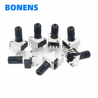ράβδοι Rv09 κάθετος 12,5mm Άξονας 1k 2k 5k 10k 20k 50k 100k 0932 Ρυθμίσιμη αντίσταση 9 τύπου 3pin Σφραγίδα δυνατομετρητή