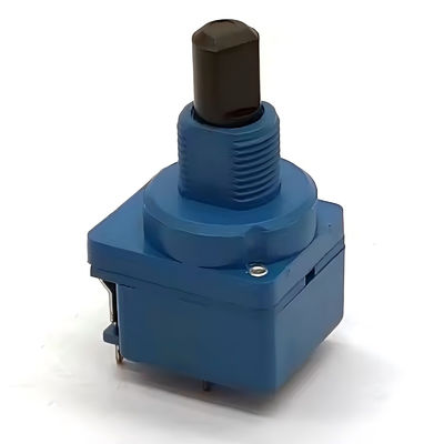WH116AK Επαγγελματικό OEM ROHS Καρβονικό Φόρμα 16mm 10K 47k 50K 100K 500K περιστρεφόμενο δυνατομετρητή με 10A περιστρεφόμενο διπλό διακόπτη