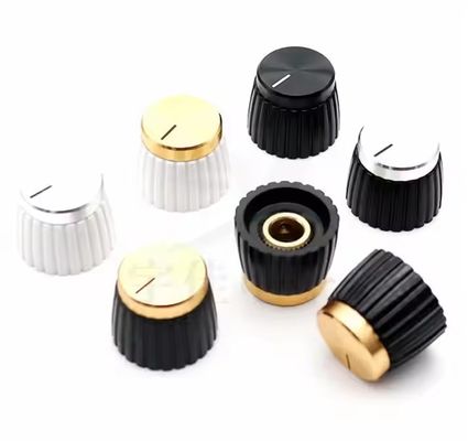 Ακουστικό ενισχυτή Τόνος Knob Χρυσό Ασημένιο Αλουμίνιο Marshall Knob