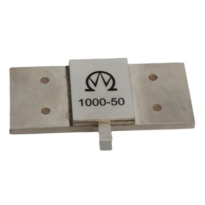 High-power Ceramic RF Resistor with 5% Tolerance 800W 50ohm for 3G and 0-2GHz Applications