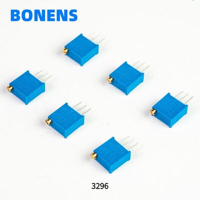 3296 Σειρά Πολλαπλών Στροφών Τρίμερ Ποντιονόμετρος 0.5W Ρυθμίσιμος αντίσταση με εύρος 10Ω~5MΩ