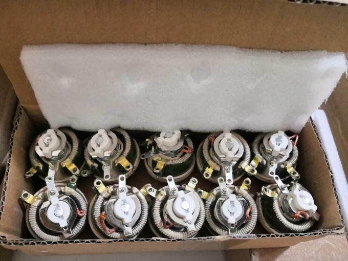 Μεγάλη ισχύς Wirewound Potentiometer περιστρεφόμενος ρεοστατικός δίσκος κεραμικός μεταβλητός αντίσταση 25W 50W BC1-50W BC1 6