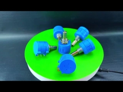 3590S Πολλαπλές στροφές περιστροφικό δυνατομετρητή 10 στροφής 100Ω-100KΩ