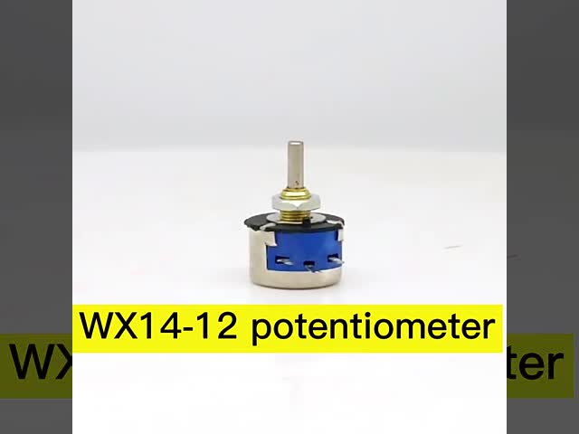 Ενιαίο κύκλο WX14-12 3W Wirewound Potentiometer 1K 2K2 3K3 4K7 20K 10K 22K 100R 470R