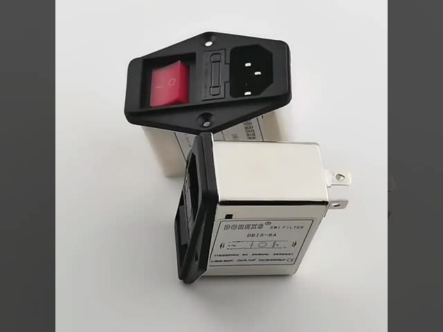 Φίλτρο EMI DBI5-S με διπλή ασφάλεια και διακόπτη