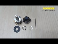 534 10k 100K Ωμ ακρίβεια πολλαπλών περιστροφών περιστροφικό πολλαπλών περιστροφών δυνατομέτρο συρματικής περιστροφής