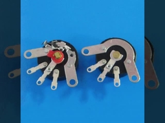 RV12 12mm Γραμμικό Περιστροφικό Ποτενσιόμετρο Ανθρακικού Φιλμ με Διακόπτη