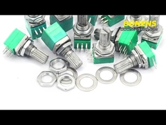 RK097N 15mm χειριστή 3 5 6 Pin Audio Shaft σφραγισμένο δυνατομέτρο για ρύθμιση ενισχυτή ήχου